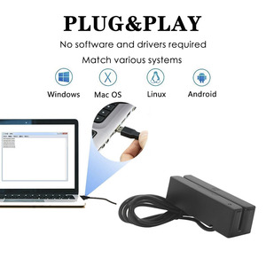 <span class=keywords><strong>Mini</strong></span> USB magstripe 3-theo dõi POS Hệ thống thẻ tín dụng sọc từ đầu đọc thẻ - Product Image 2