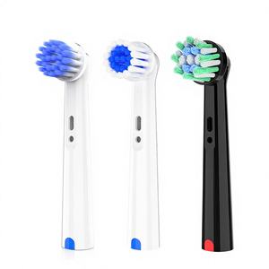 Têtes de brosse de rechange compatibles sans contrefaçon pour brosse à dents électrique <span class=keywords><strong>Oral</strong></span>-<span class=keywords><strong>B</strong></span>, pack universel pour enfants et adultes, lot de 4 cartes - Product Image 1