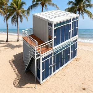 Sang trọng mở rộng <span class=keywords><strong>container</strong></span> biệt thự đúc sẵn Modular nhà cho khu nghỉ mát kỳ nghỉ hoặc vĩnh viễn sống - Product Image 4
