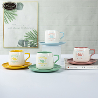 Tasses à café et soucoupes personnalisées en céramique blanche avec logo, motif lapin, pour cappuccino, espresso et latte – Cadeau de Pâques très prisé