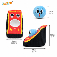 Jouet en peluche souple et grinçant pour animaux de compagnie, design personnalisé de machine de jeu, fabriqué par Famipet, en stock
