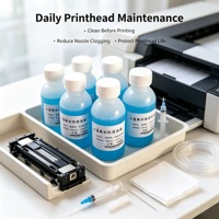 Solution de nettoyage UV pour tête d'impression d'imprimante DTF 1000 ml, liquide pour l'entretien des têtes d'impression numériques à jet d'encre