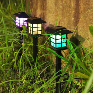 Impermeabile per esterni casa solare Design giardino paesaggio cortile vialetto decorazione illuminazione Led solare lampada da prato - Product Image 2