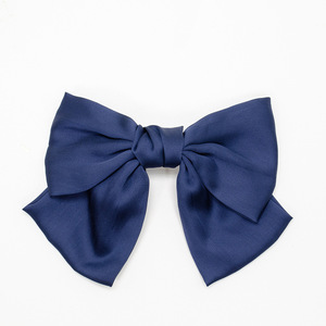 Pinza para el pelo de cinta de satén para niña y mujer, horquilla con lazo grande, lazos para el pelo de <span class=keywords><strong>Jojo</strong></span> Siwa, horquilla para el pelo de moda - Product Image 5