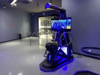 Équitation du parc à thème VR conduisant la plate-forme dynamique électrique de simulateur pour le parc à thème de Vr à vendre