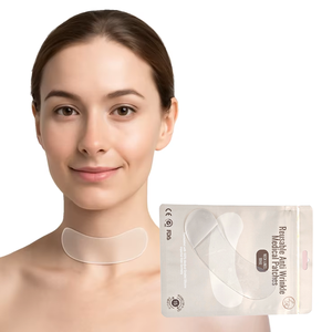 Patchs anti-rides réutilisables pour le cou, non absorbants, pour réduire les rides et les ridules, OEM/ODM, certifiés CE - Product Image 2