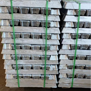 Lingotes de Zinc Metálico a Precio de Fábrica, Lingote de Zinc Puro de Alta Calidad 99.9% 99.95% 99.99%, Gran Stock de Lingotes de Zinc - Product Image 1