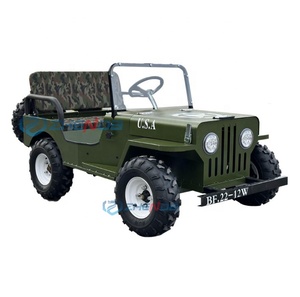Nouveau véhicule essence Jeep 2026, prix usine, voiture de club de tourisme avec certification CE, chariot Jeep - Product Image 3
