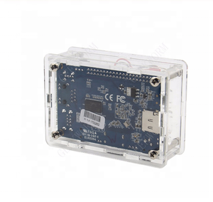 <span class=keywords><strong>Orange</strong></span> <span class=keywords><strong>Pi</strong></span> PC / <span class=keywords><strong>PC2</strong></span> / PC Plus-funda acrílica + adaptador de corriente europeo de 5V 3A + ventilador de refrigeración + Kit de inicio de disipador de calor, naranja <span class=keywords><strong>Pi</strong></span> kit - Product Image 3