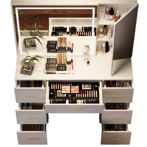 Ayna ile 100 cm soyunma tablo 100% el oyma 100 cm akıllı 10 yaşında 1 çekmece - Product Image 6