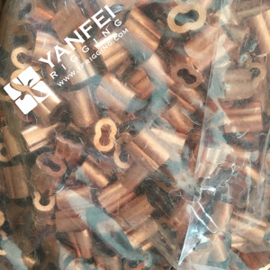 Cooper ferrule hình bầu dục uốn ferrule cho dây cáp treo - Product Image 4