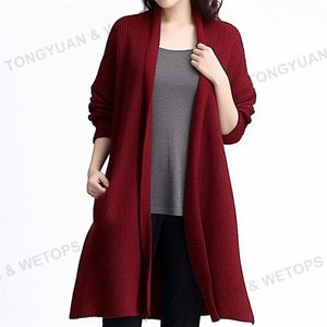 Femmes grande taille vêtements 2023 Offre Spéciale femmes <span class=keywords><strong>long</strong></span> tricot Cardigan <span class=keywords><strong>pull</strong></span> <span class=keywords><strong>long</strong></span> <span class=keywords><strong>sans</strong></span> manches Cardigan <span class=keywords><strong>pull</strong></span> - Product Image 3