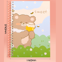 Schlussverkauf Notizbuch A5-Größe anpassbare dicke Verbindung Sublimation blanko Spiral-Notebook