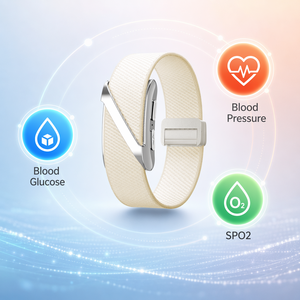 Pulsera de Salud GH-V1 sin Pantalla con ECG, Monitor de Frecuencia Cardíaca 24/7, SpO2, Presión Arterial, Sueño, Estrés, Temperatura, Rastreador de Actividad Física para Hombres y Mujeres - Product Image 3