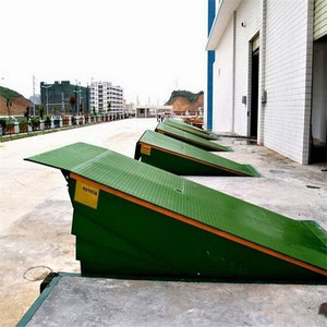 저렴한 전기 유압 고정 도크 레벨링 보딩 브리지 램프 고강도 망간 제조 공장 인쇄 상점 - Product Image 3