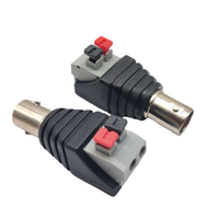 Tête d'alimentation BNC 2.1mm gratuite prise DC connecteur DC connecteur mâle et femelle adaptateur avec 1P USB pour la surveillance LED et RF