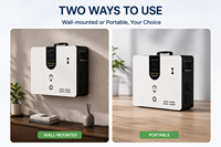 Système de stockage d'énergie intelligent pour la maison 1kW 2kW 2kWh 4kWh, batterie solaire hybride portable avec charge PV AC et écran LCD intelligent
