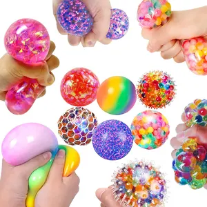 Wholesale rainbow mesh ball Beach, Stress & Inflatable Toys