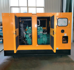 เครื่องกำเนิดไฟฟ้าแบบ3เฟสเครื่องกำเนิดไฟฟ้า ATS 30KW 25kva 40kw 50kw 75kva 100KW 125kva 250kva โรงไฟฟ้าเครื่องกำเนิดไฟฟ้าดีเซลเงียบ - Product Image 2