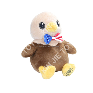 Peluche Aquila in Cotone PP Personalizzabile con Fiocco, Produzione OEM ODM - Product Image 2
