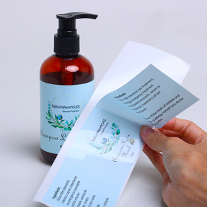 Sinh thái thân thiện tùy chỉnh đầy đủ màu sắc etiqueta pegatinas Bopp PP PVC Vinyl dính Mỹ phẩm kỹ thuật số dịch vụ in ấn nhãn - Product Image 4