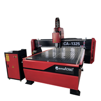 Nueva Promoción para CA-1325, Máquina CNC de Grabado en Madera 3D de 1300x2500mm, Control Syntec, Enfriamiento por Agua Individual, 3.2KW