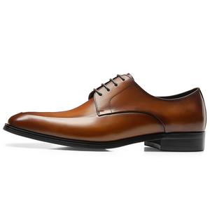 Zapatos Formales de Alta Calidad para Hombre, Impermeables, Estilo Oxford con Cordones, para Bodas de Otoño - Product Image 1