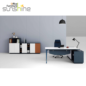 Escritorio Modular blanco moderno de alta calidad, muebles de oficina personalizados de <span class=keywords><strong>Guangzhou</strong></span>, gran oferta, escritorios de oficina modernos - Product Image 2