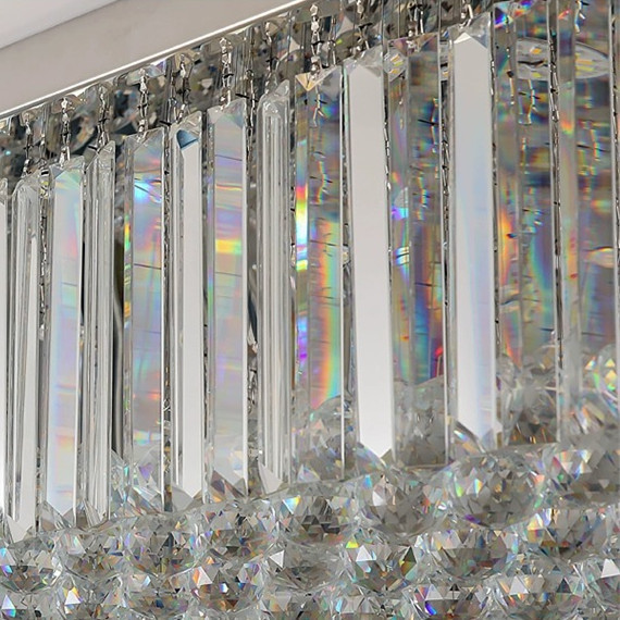 JYLIGHTING Modem Luxury Round Crystal Chandelier for Stunning Home Décor Crystal Ceiling Light for Hotels Livingroom · image 4