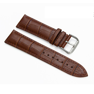<span class=keywords><strong>Correa</strong></span> de <span class=keywords><strong>Reloj</strong></span> de Cuero de Lujo Personalizada para <span class=keywords><strong>Hombre</strong></span>, Hecha a Mano, 18mm/20mm/22mm, Liberación Rápida, Transpirable, Diseño Vintage de Cocodrilo, Hebilla de Metal - Product Image 5