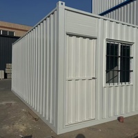 Conteneur mobile, pièce modulaire en panneaux sandwich EPS, maison mobile, salle d'activités, espace de vie temporaire, construction rapide