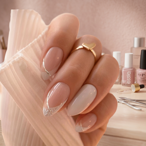 Uñas Postizas Acrílicas Reutilizables Grandes o Medianas con Pegamento de Gel para Mujer - Product Image 3