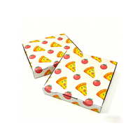 Boîtes à pizza personnalisées écologiques, biodégradables, en matériaux recyclés, imperméables, de qualité alimentaire, avec laminage mat et gaufrage personnalisé