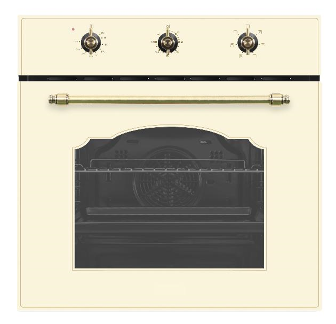 70L big capacity inbuilt retro oven home use