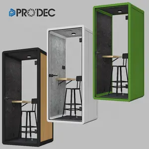 Booth Soundproof Acoustic Pod For Conference Room Cabine Acoustique Phone Booth Sound Insulation Office Meeting Pod