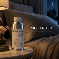 Rituel Nocturne Huile Essentielle d'Elemi (Canarium Luzonicum) pour une Relaxation Profonde, un Sommeil Réparateur et un Moment de Calme