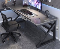 Table de jeu multifonctionnelle GEDO Wholesale ARC Design avec support en forme de K, personnalisable, pour PC et ordinateur