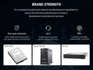 P23449-B21 ฮาร์ดดิสก์ไดรฟ์ภายในขนาด 16TB SATA 6G สำหรับธุรกิจที่สำคัญ ความเร็ว 7.2K LFF LP Helium 512e ISE รองรับหลายผู้ผลิต - Product Image 4