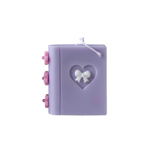 Bougie parfumée en forme de cahier de <span class=keywords><strong>livre</strong></span> simulé Bougies d'<span class=keywords><strong>aromathérapie</strong></span> créatives Anniversaire pour cadeau Décoration de la maison - Product Image 6