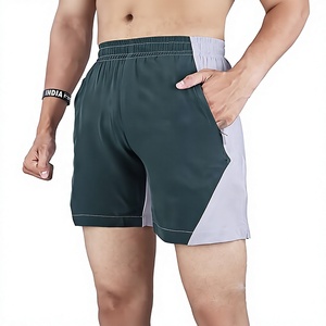 Custom Sports Fitness Oxford Fabric Eco-Friendly Waterproof Breathable Men Couple <b>Three</b>-<b>quarter</b> Elastic Casual Shorts - Product Image 1