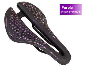 Meilleures ventes <span class=keywords><strong>Selle</strong></span> de vélo en cuir PU imprimé en 3D Légère Respirante Coussin creux respirant <span class=keywords><strong>Course</strong></span> sur route Exercice - Product Image 2