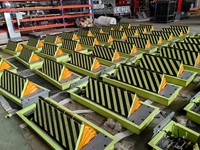 Verrou de stationnement manuel triangulaire en acier intelligent, verrou à clapet pour parking extérieur, gestion du stationnement