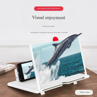Produit phare : Loupe d'écran pour smartphone, amplificateur vidéo pour les yeux, écran de téléphone agrandi en 3D, 10 pouces