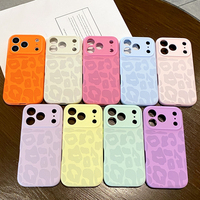 Coque en silicone liquide à motif léopard tendance pour iPhone 16 17 Pro Max, compatible avec la charge sans fil, magnétique, antichoc