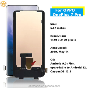 Écran LCD de téléphone portable compatible Oppo de haute qualité, prix d'usine, vente chaude, pour One Plus 7 Pro avec 1 an de garantie - Product Image 3