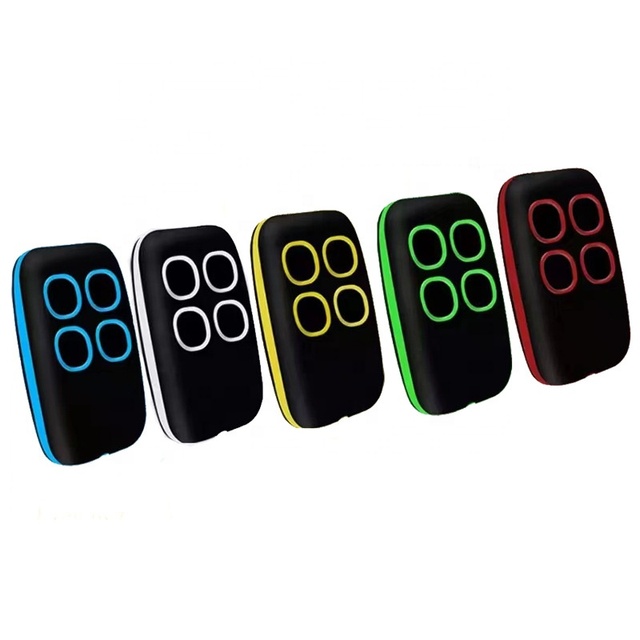 250-913MHZ Multi-frequency Remote Control Rolled Garage Door 4 Button RF Transmitter Clone Remote Universal Gate Barrier