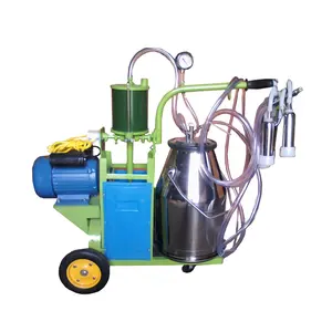 Machines à traire HJ-CM011PS à un seul seau pour vaches laitières chèvres/Machine à traire à piston