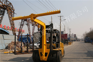 Schwerlast-Entladevorrichtung für Gabelstapler zum Be- und Entladen von Glasscheiben - Product Image 3