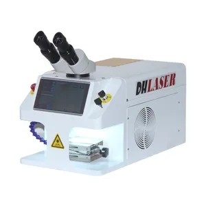 Mesin las Laser Spot perhiasan, 60w 80w 100w 120w 150w 200w 300w Perhiasan mesin las Laser Spot