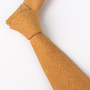 Solid Color 6cm Width <strong>Tie</strong> <strong>Sage</strong> <strong>Green</strong> Caramel Colour Slim Cotton Neckties for Wedding <strong>Tie</strong> Neck <strong>Ties</strong> for Men - Product Image 4